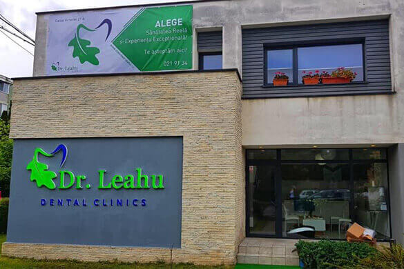 Sediul clinicii stomatologice Dr. Leahu Turda