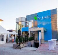 Vedere din exterior a clinicii stomatologice Dr Leahu Iasi