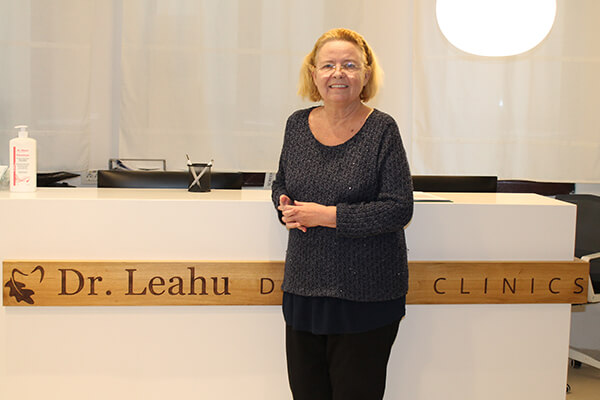 Elena Ristache, pacient Clinicile Dentare Dr. Leahu