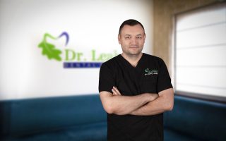 Dr. Ionut Leahu in receptia Clinicilor Dentare Dr. Leahu
